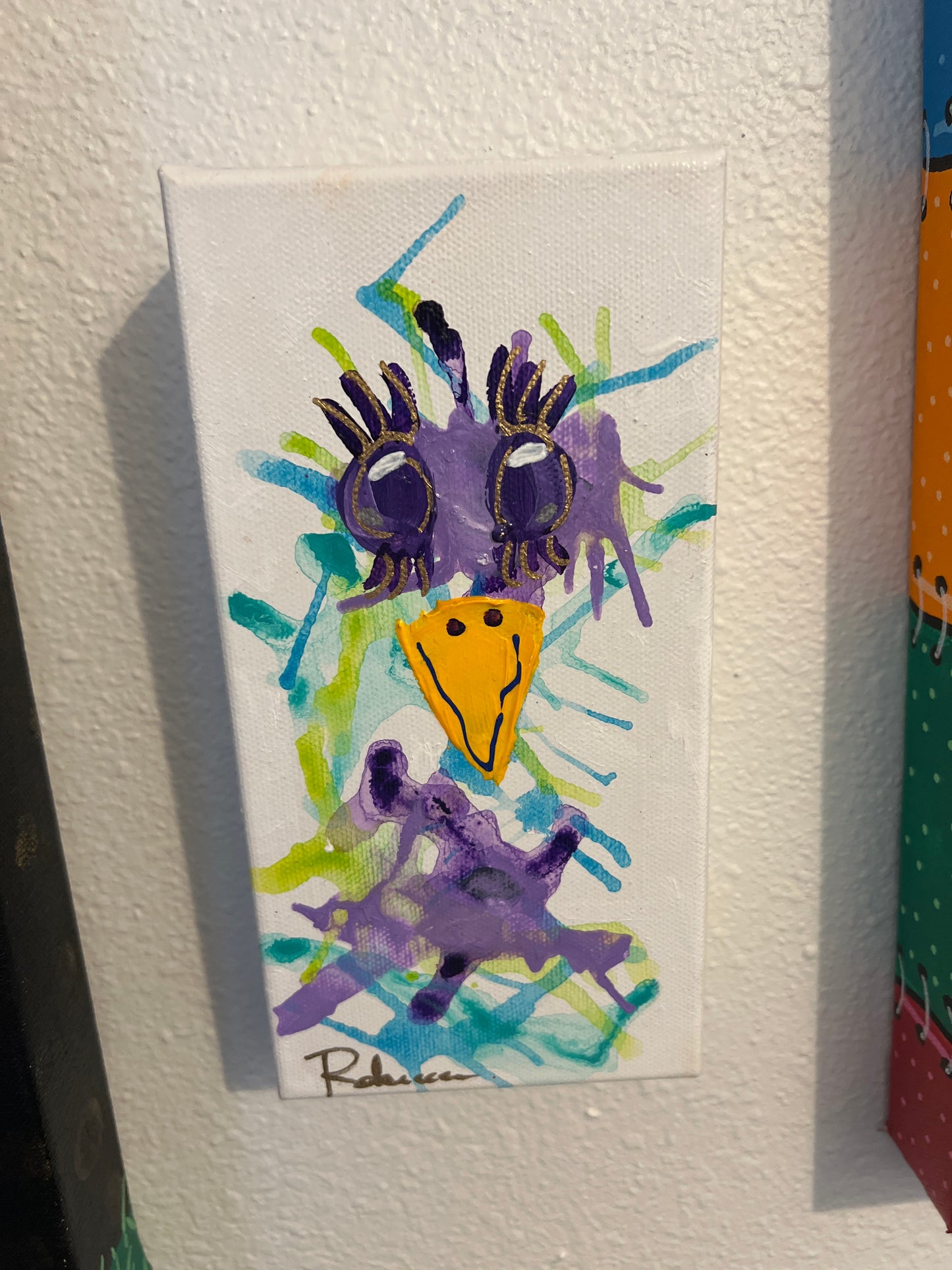 Small Ostrich Painting