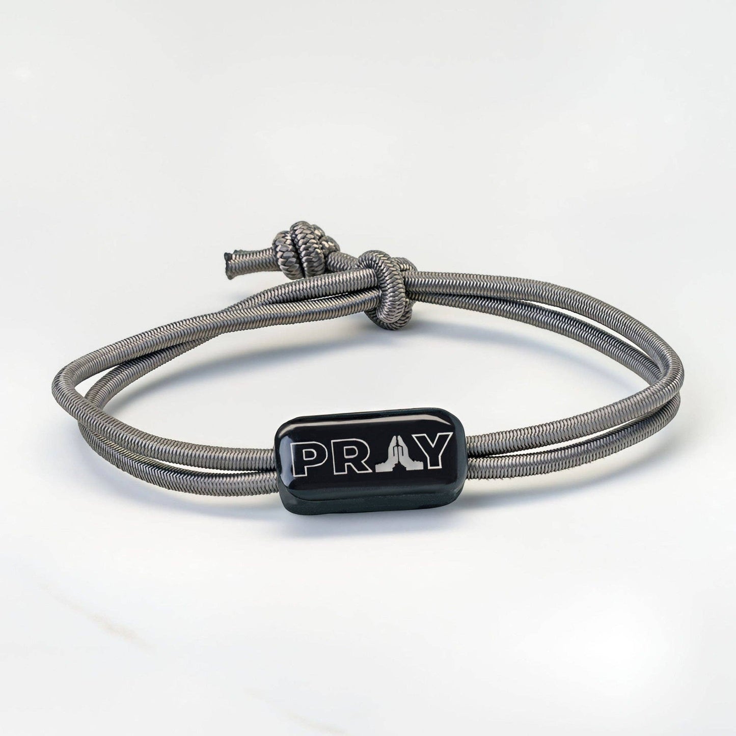 Tap To Pray® Survivor Series Tactical Bracelet: Camo Green + Cross