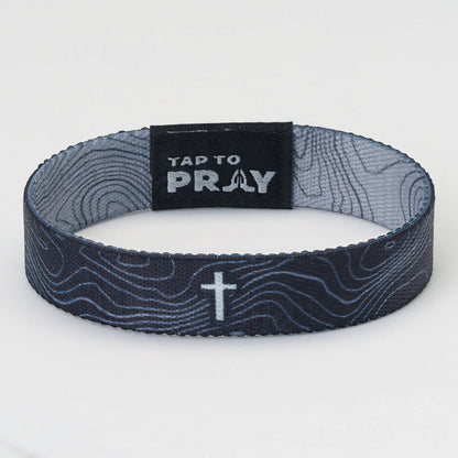 Tap To Pray® Wristband – Valor Topography: Medium