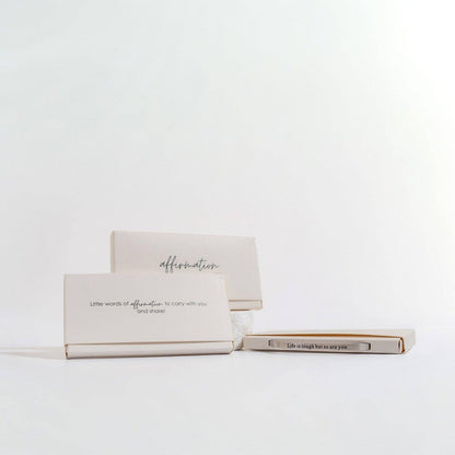 18K Gold PVD Life is tough So Are You Engraved Bangle: Stainless