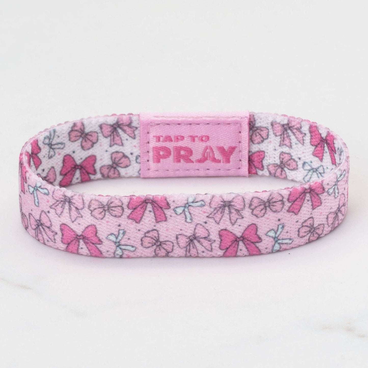 Tap To Pray® Wristband – Boutique Bows: Small
