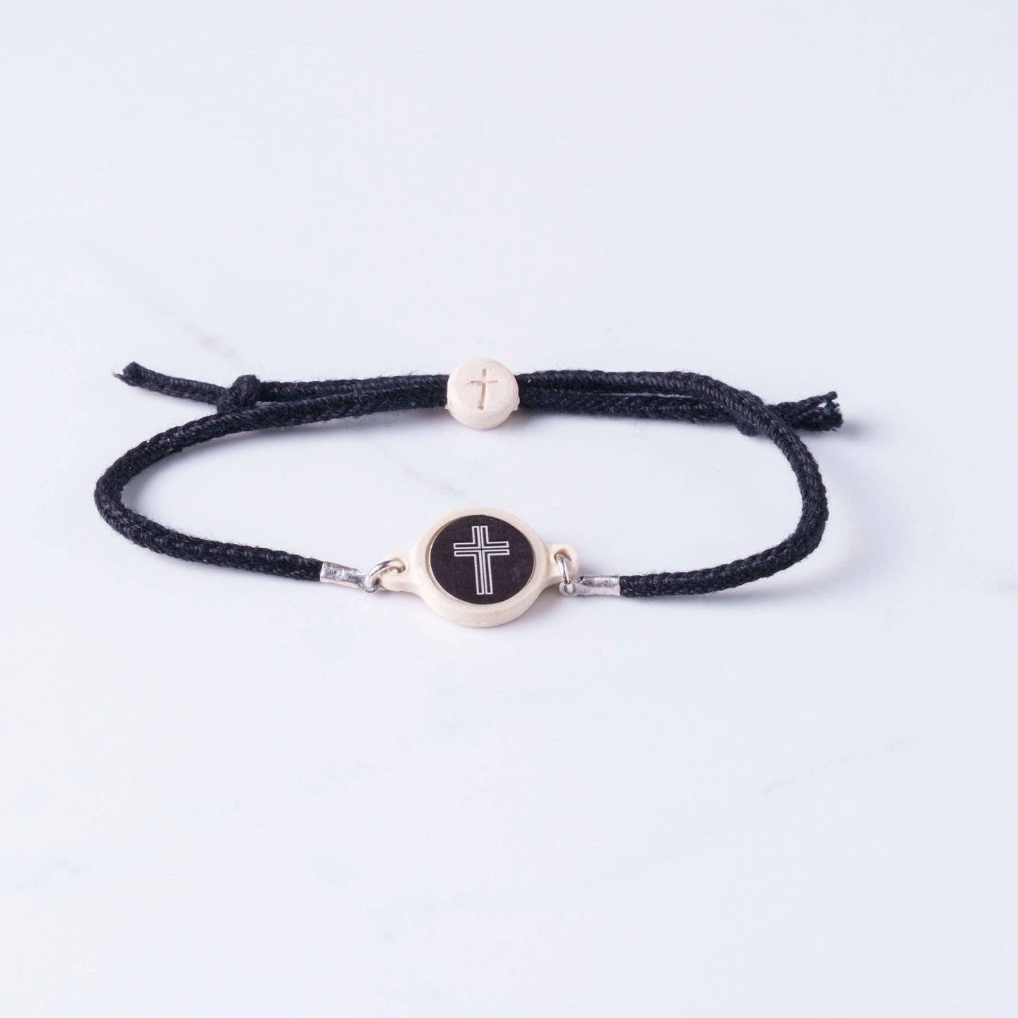 Tap To Pray® Survivor Series Bracelet: Mocha + Cross