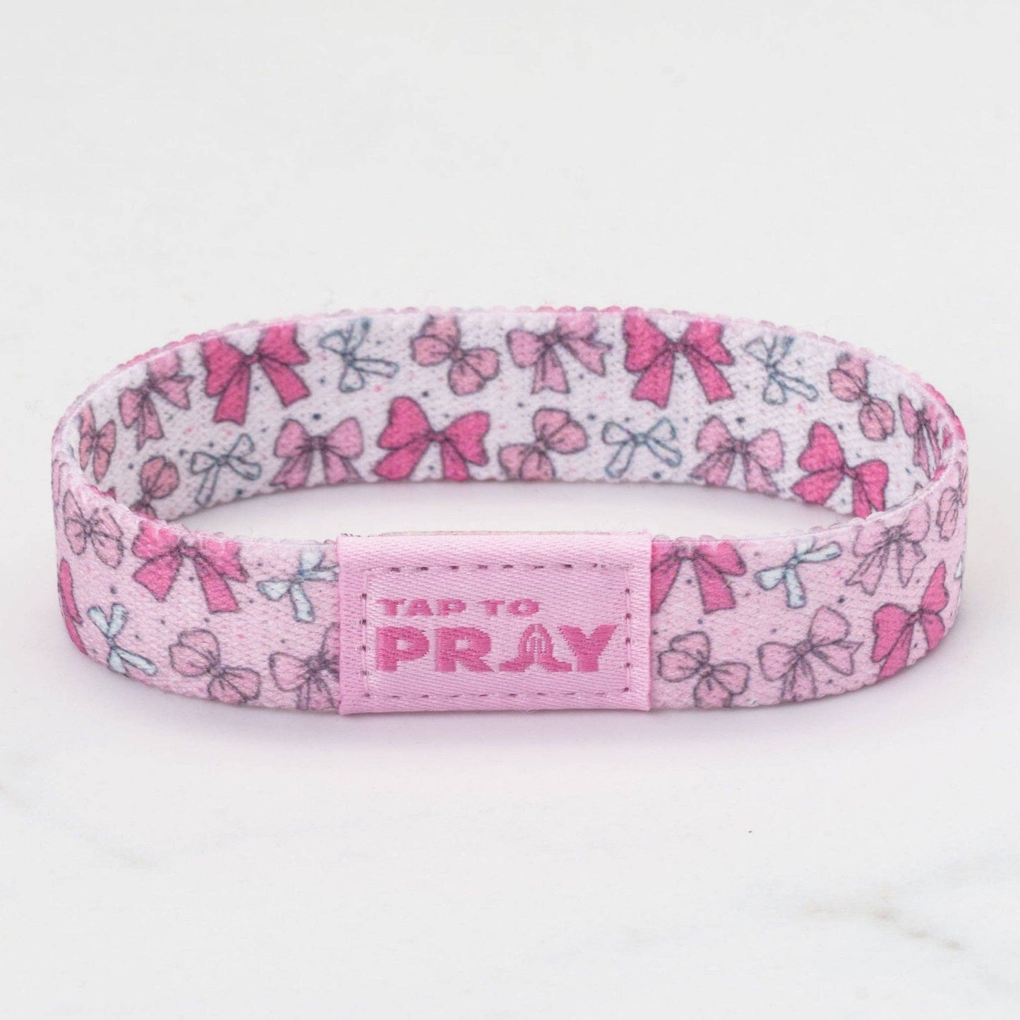 Tap To Pray® Wristband – Boutique Bows: Small