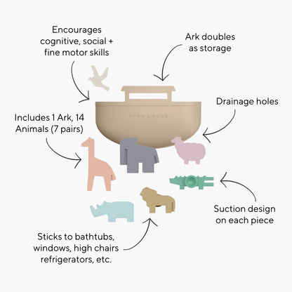 Noah’s Ark Suction Toy: Noah’s Ark