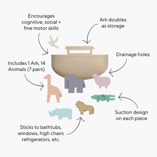 Noah’s Ark Suction Toy: Noah’s Ark