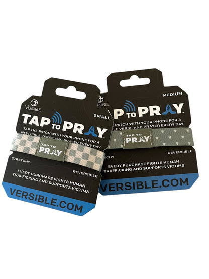 Tap To Pray® Wristband – Cottage & Tile: Medium