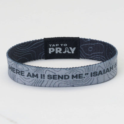 Tap To Pray® Wristband – Valor Topography: Medium
