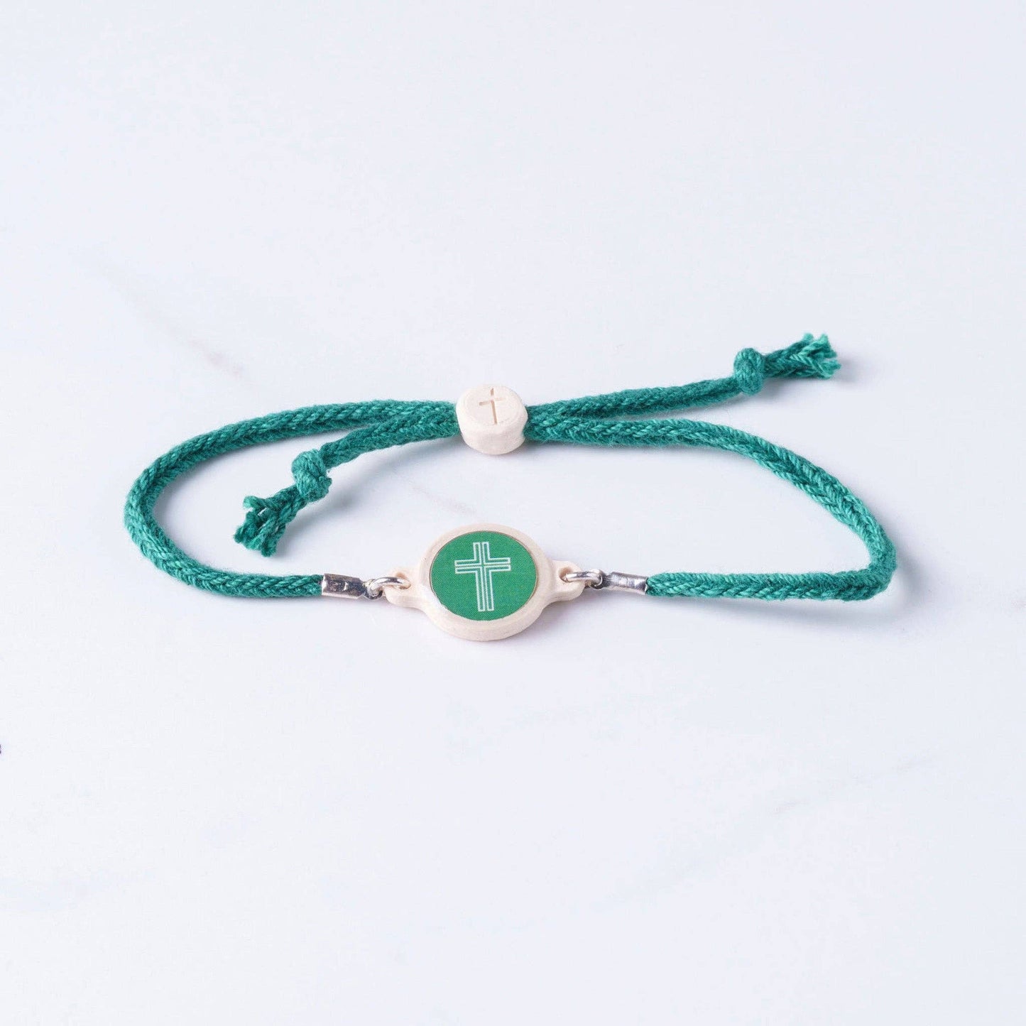 Tap To Pray® Survivor Series Bracelet: Vanilla + Cross