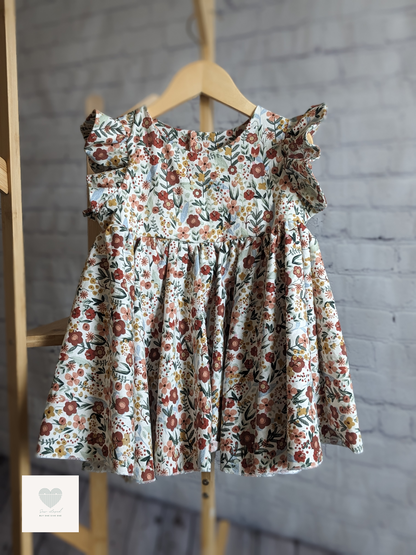 Baby Ruffle Sleeve Dress