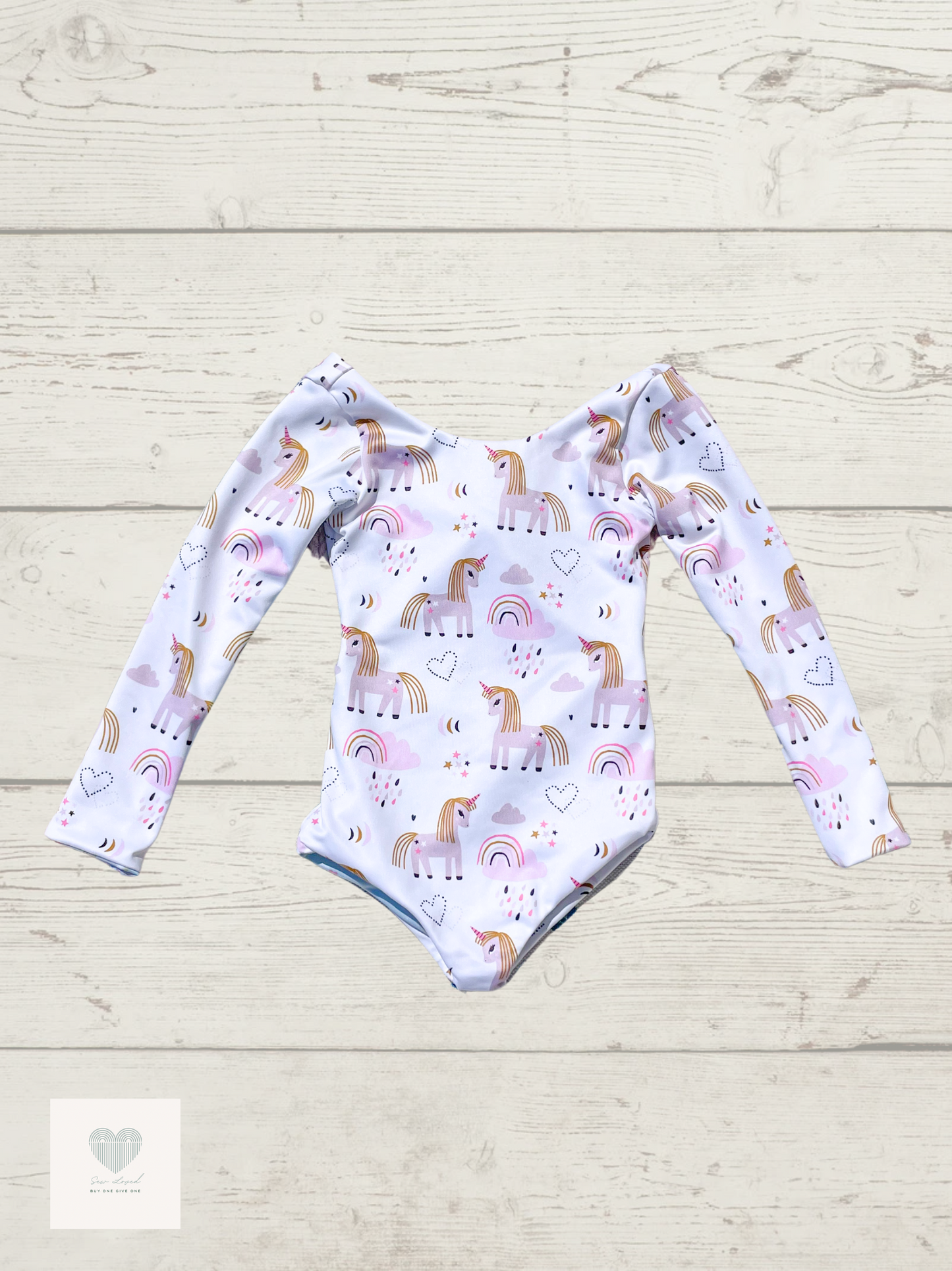 Reversible Tie Back Swimsuit - Babies