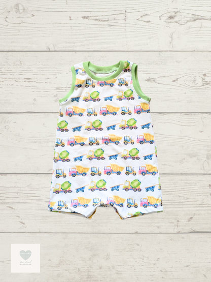 Baby Boy Tank Romper