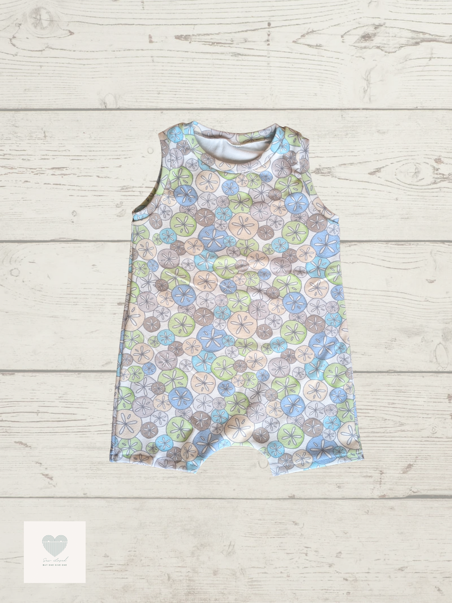 Sand Dollar Tank Romper