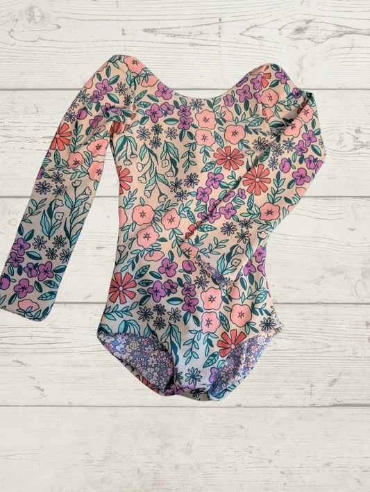 Reversible Tie Back Swimsuit - Toddlers