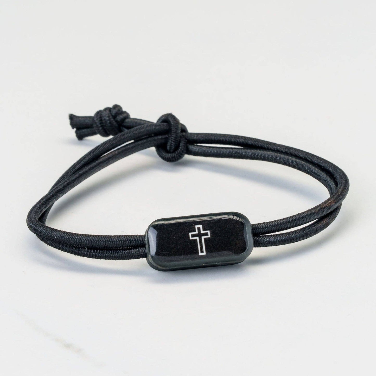 Tap To Pray® Survivor Series Tactical Bracelet: Navy + Cross