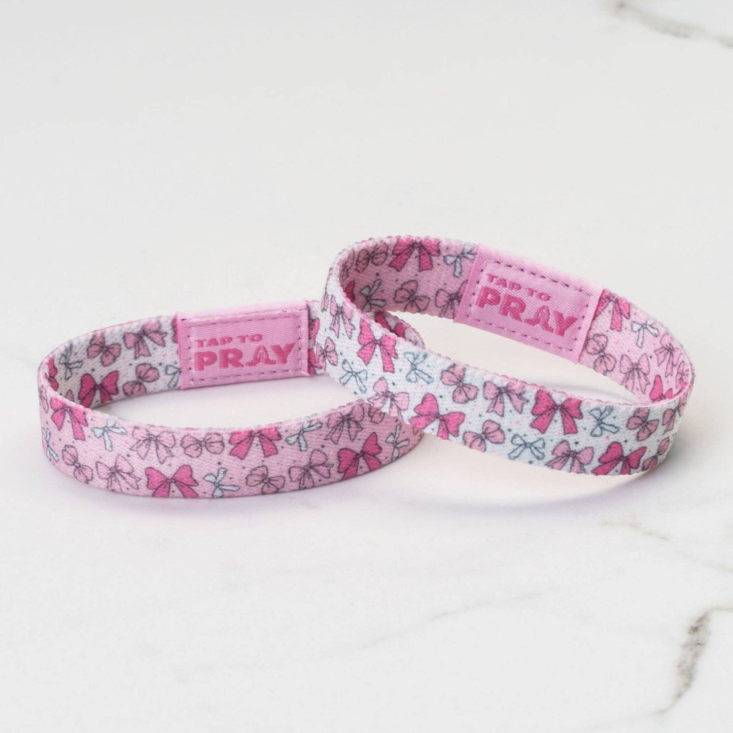Tap To Pray® Wristband – Boutique Bows: Small