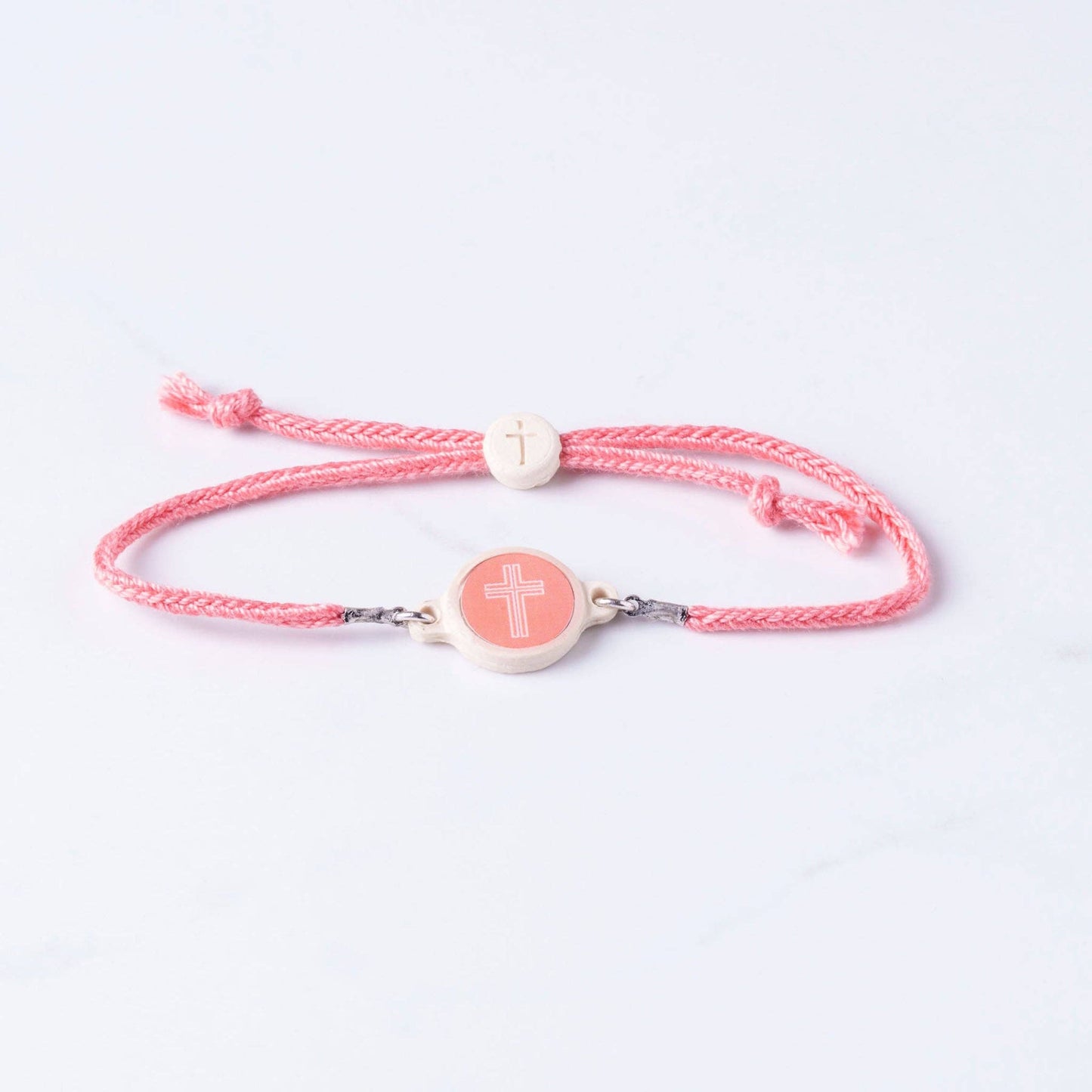 Tap To Pray® Survivor Series Bracelet: Vanilla + Cross